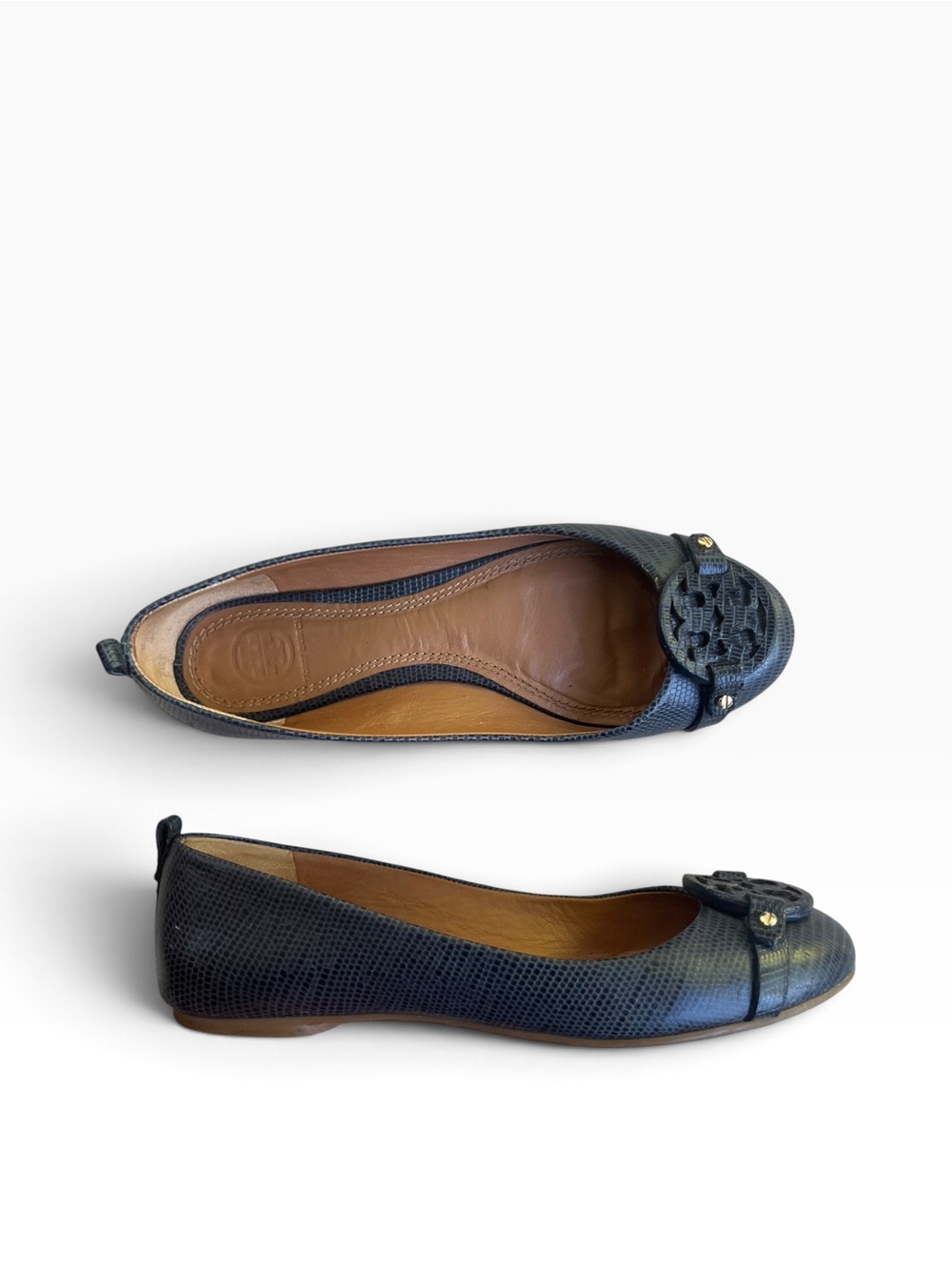 🦋 Women’s Tory Burch Mini Miller Ballet Flats